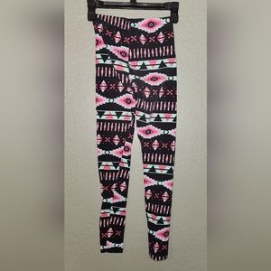Pattern print leggings - Used